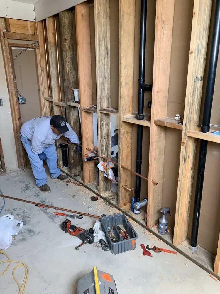 Commercial rough-in plumbing for Gas Line Repair in Arrowhead Ranch